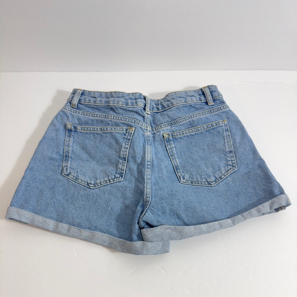 Harper Heritage Heart Patterned Denim Shorts women’s size small‎ - Picture 2 of 10